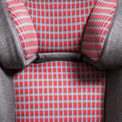 Baier Wechselbezug Karo Grau/rot