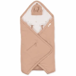 BEMINI Wickeldecke Pady Waffle + Jersey Bio Natural