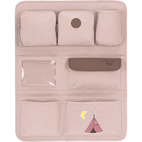 LÄSSIG Car Wrap To Go Adventure Tipi Pink