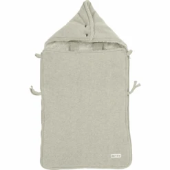 MEYCO Fußsack Mini Knit Basic Sand Melange 40x82 Cm
