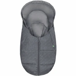 Odenwälder Fußsäckchen BabyNest Dauni Fashion Modern Blizzard Graphite