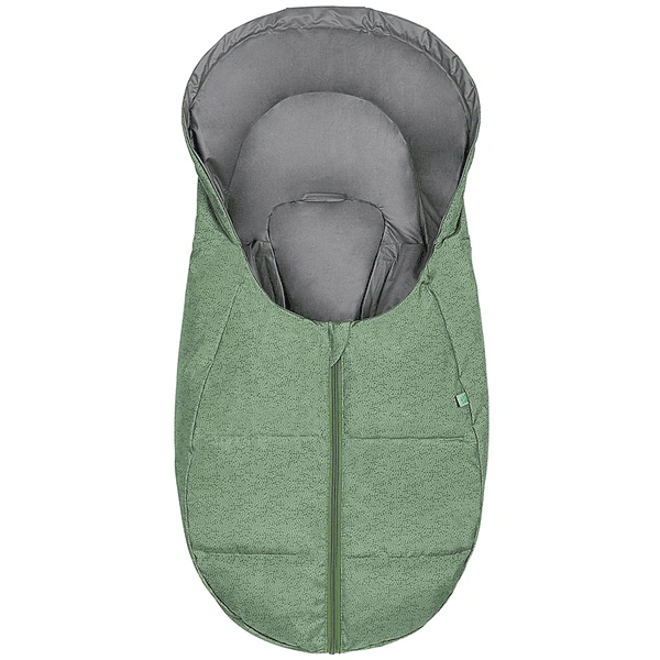 Odenwälder Fußsäckchen BabyNest Dauni Fashion Modern Blizzard Green Harmony