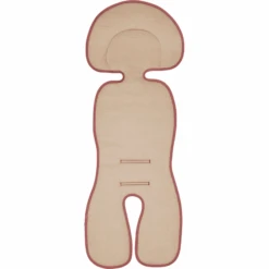 Odenwälder Wende-Autositzauflage Musselin Litschi