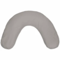 THERALINE Bezug Für Nackenkissen Mittel 100 X 21 Cm Grau Bambus Kollektion