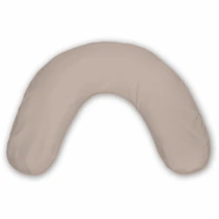 THERALINE Nackenkissen Mittel 100 X 21 Cm Inkl. Bezug Cappuccino Bambus Kollektion